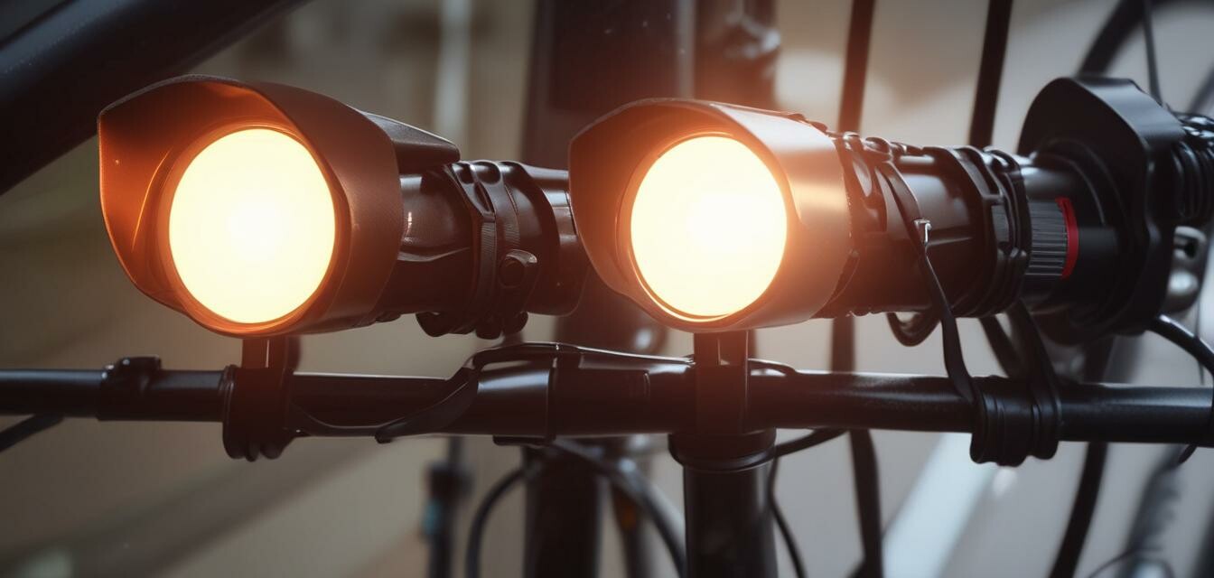 Bicycle lights and reflectors